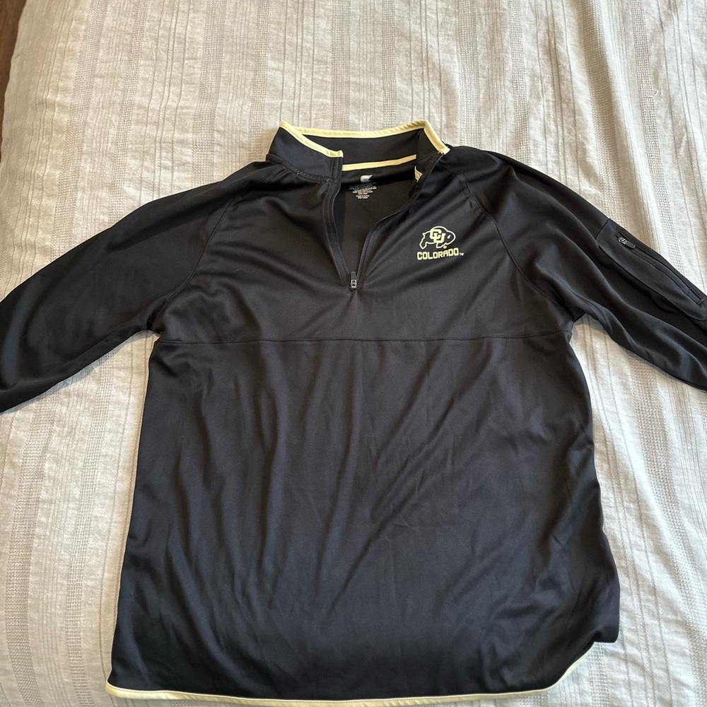 CU Buffs 1/4 zip jacket